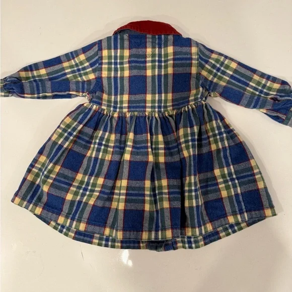 Vintage Tommy Hilfiger Plaid Flannel Dress - Picture 3 of 3
